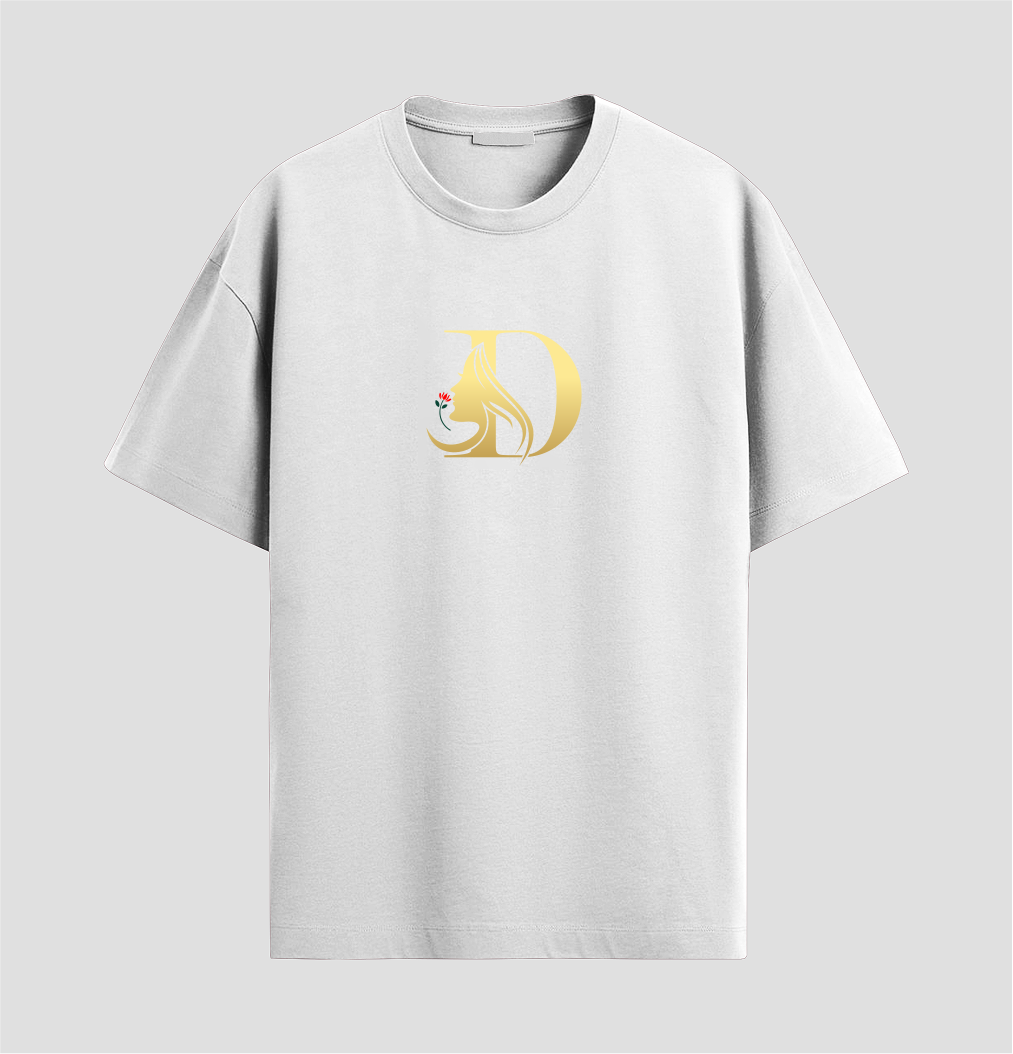Minimalist Gold Crescent Moon Tee, Casual Shirt, Gift for Astrology Lovers, Unisex Everyday Wear, Celestial Fashion